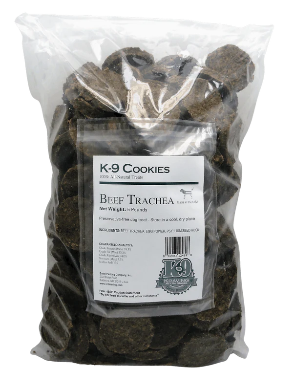 Beef Trachea K-9 Cookies - 5 lbs