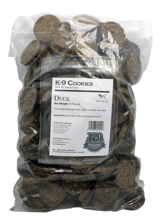 Duck K-9 Cookies - 5 lbs