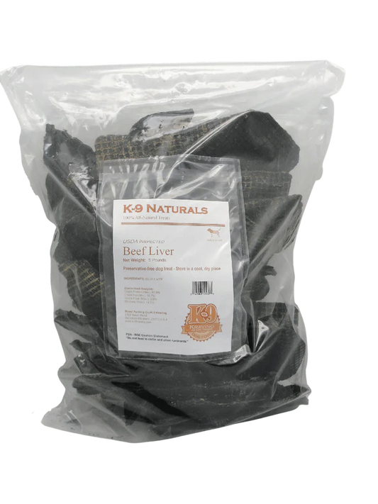 Beef Liver Chips - 5 lb Bag