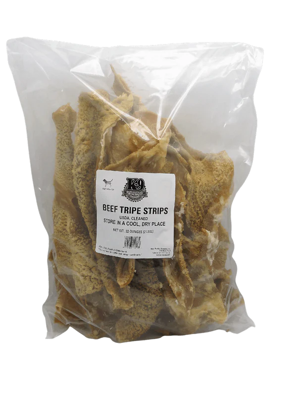 Beef Tripe Strips - 2 lb Bag