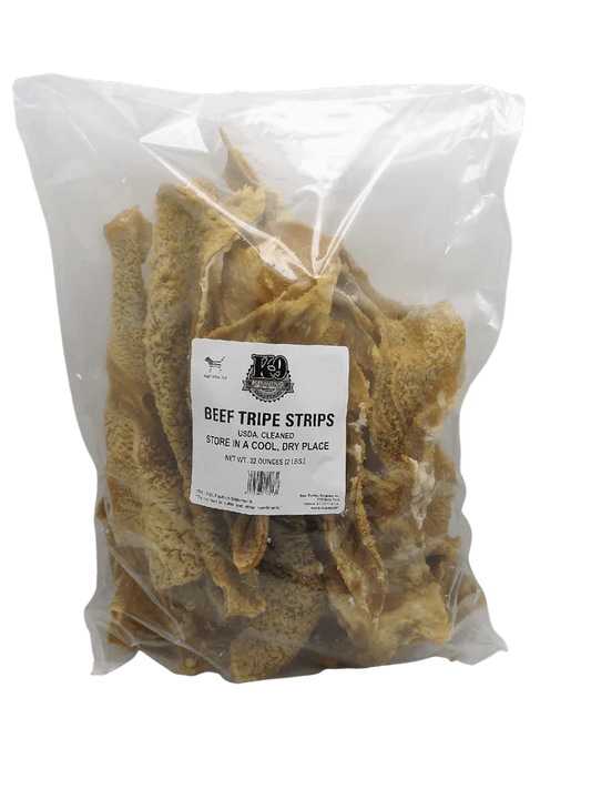 Beef Tripe Strips - 2 lb Bag